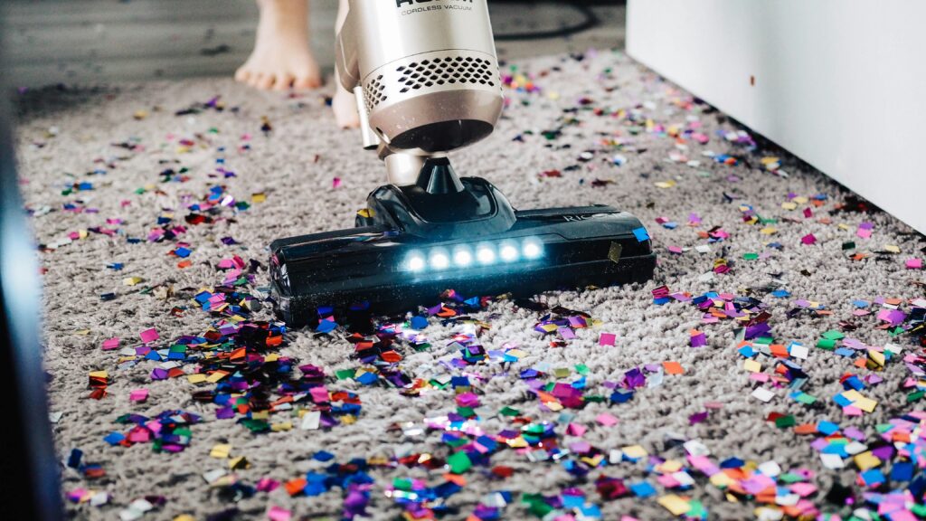 must have cleaning supplies is a vacuum cleaner