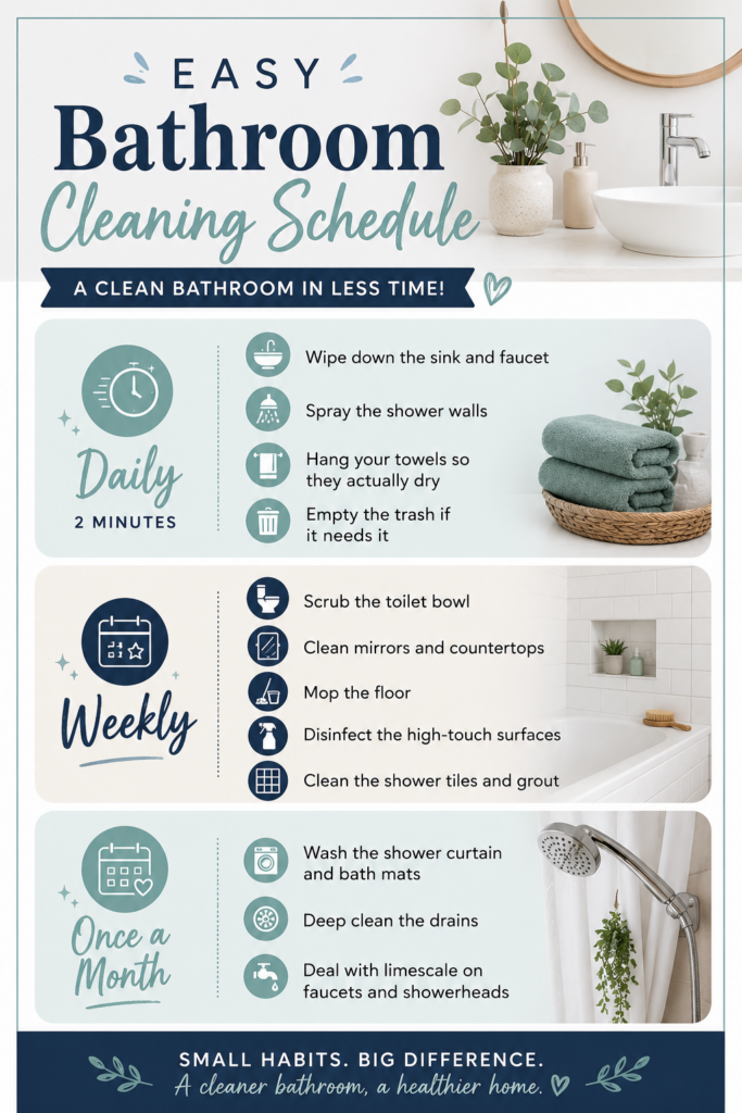 bathroom cleaning hacks