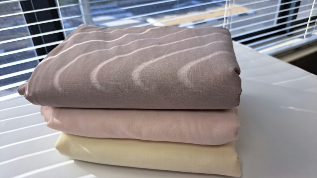 folding blankets. A quick bedroom cleaning hack