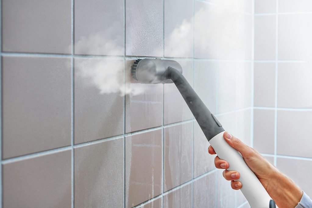 clean glass shower door